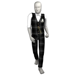 Mon Coeur Etiennes Suit - Black