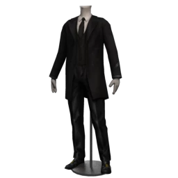 Alistaire Noir Groom Suit