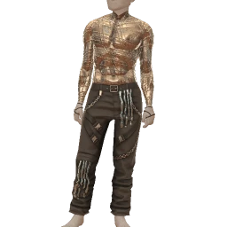 Nova Noir & Gold Metropolis Outfit