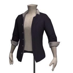 Yachting Striped Open Shirt