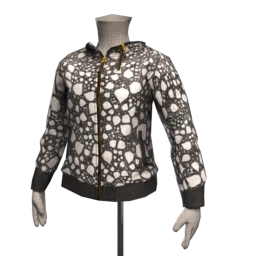 Leaves Double Zip Hoodie