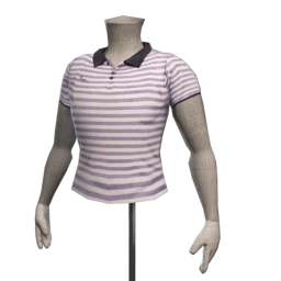 Drey Branded Stripe Polo Shirt
