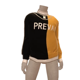 Prevail Preppy Two Tone Sweater