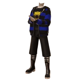 Prevail Striped Underground Outfit