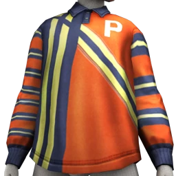 Prevail Twisted Rugby Top (Orange)