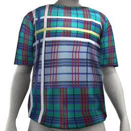 Prevail Plaid Perfect T-Shirt (Green)
