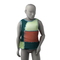 Prevail Quilt Patches Tank Top