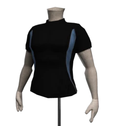 Sports Workout Top - Blue