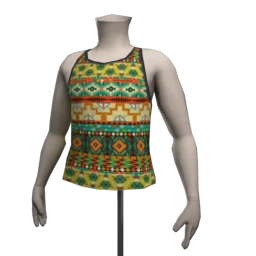 Front Row Printed Vest - Wildlife