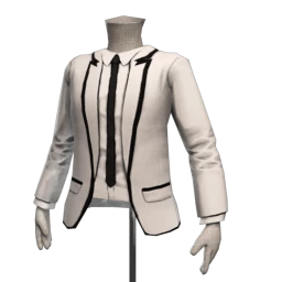 Sharp Plain Suit Jacket