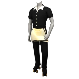 SHFTR Golden Diner Waiter Uniform
