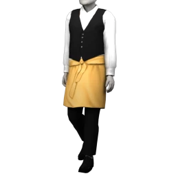 SHFTR Tea Room Waiter Uniform (Gold)