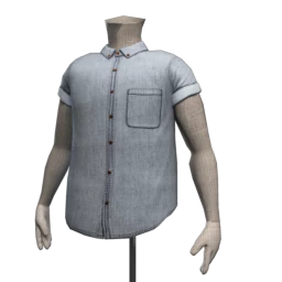 Foal Short Sleeve Denim Shirt