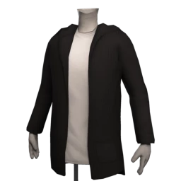 Foal Charcoal Longline Cardigan