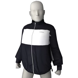 BALENCIAGA - Jacquard Poplin Zip-up Track Jacket