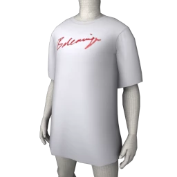 BALENCIAGA - Logo Printed Cotton Signature T-Shirt