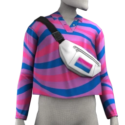 they. No Straight Lines Crop Top