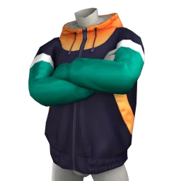 Cut And Sew Borg Lined Windbreaker Jacket