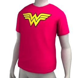 Wonder Woman Distressed Logo T-shirt