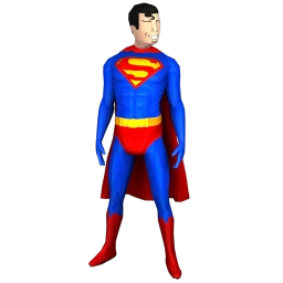 Superman Full Body Stretch Jumpsuit