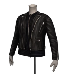 Uomo Forte Strike Leather Jacket