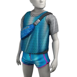 USAesthetics Skyline Glitter Outfit