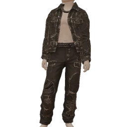 Yume Charm Black Suit