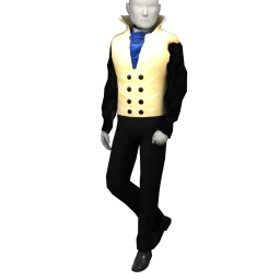SHFTR Golden Vampire Waiter Uniform