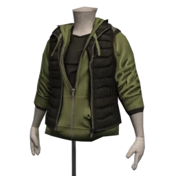 Bodywarmer and Hoodie 