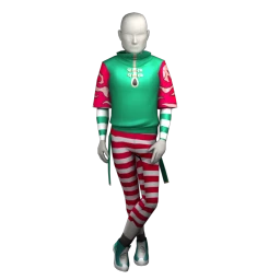 Yume Sweetest Candy Cane Outfit