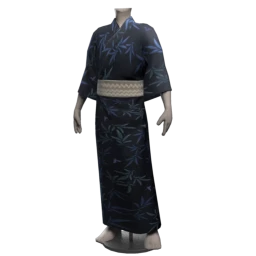 Yume Yukata - Bamboo Leaves