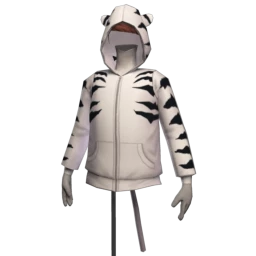 Yume Alpha Zebra Hoody with Tail