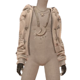 Ikon Elite Silver Star Studded Sweater