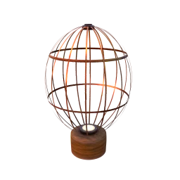 Montgolfier Wireframe Balloon Lamp