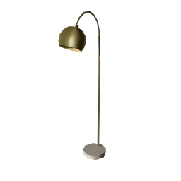 Burke Décor Koperknikus Floor Lamp by Lazy Susan