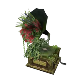 Cottage Core Gramophone