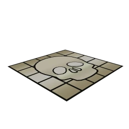 Fairytale First Dance Floor - Skulls - Grey