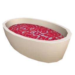 Be Mine - Bath with Rose Petals