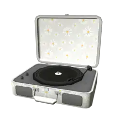 Emboss Electric Daisy Record Player
