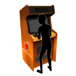 Gameblast Arcade Machine - Interactive