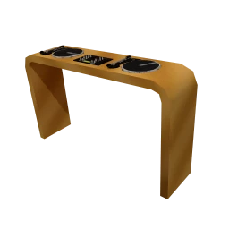 Gold Glamour DJ Deck