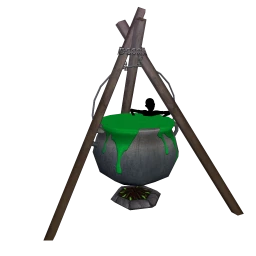 Cosmos Bubbling Cauldron Hot Tub - Interactive