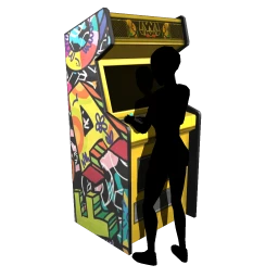 Airball Skyline Arcade Machine - Interactive