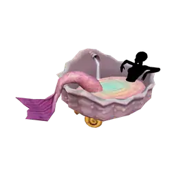 Luxe Clouds Mermaid Bath