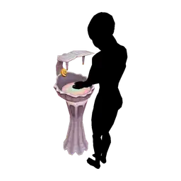 Luxe Clouds Sea Shell Sink