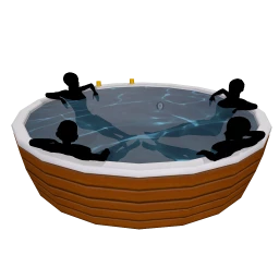 Luxe Blow Out Hot Tub