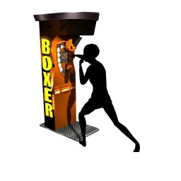 DYNAMO Boxing Arcade Machine (Halloween Special) - Interactive