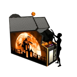 SLAM Basketball Arcade Machine (Halloween Special) - Interactive