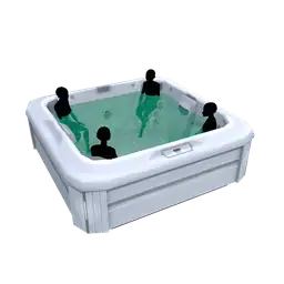 Luxe Lavishness Hot Tub