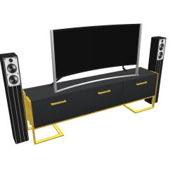 Luxe Premium Entertainment TV Unit